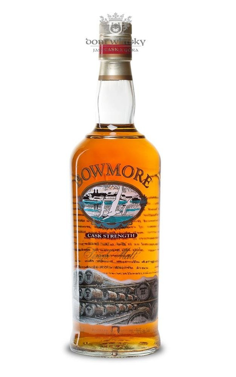 Bowmore Cask Strength Screen Printed Label / 56% / 0,7l