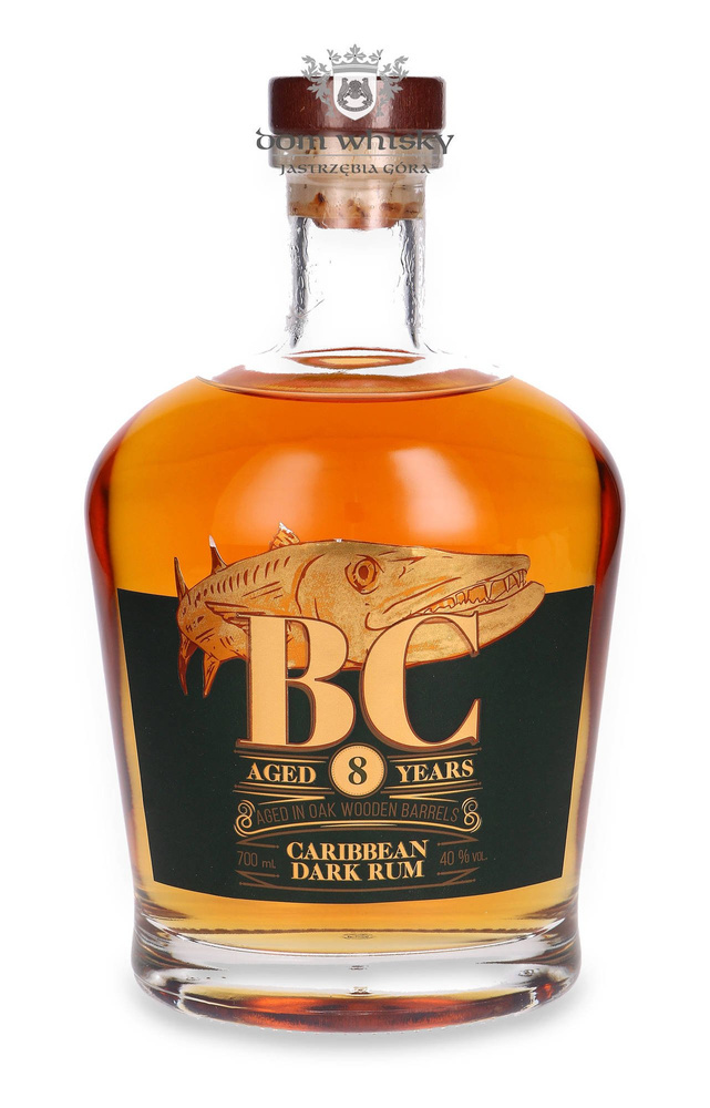 BC Collection 8-year-old Caribean Dark Rum / 40% / 0.7l