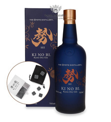 Ki No Bi Sei Kyoto Dry Gin / 54,5% / 0,7l + chłodzące kostki kamienne w prezencie!