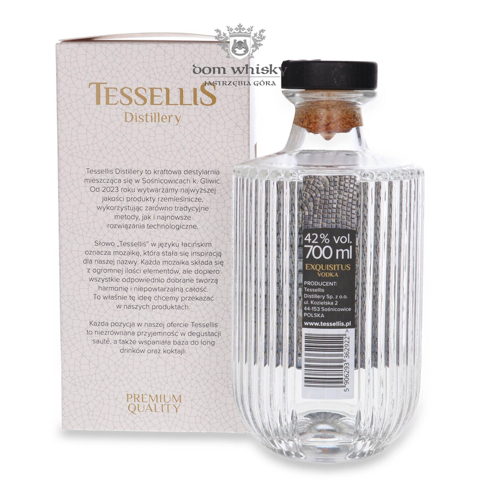 Tessellis Exquisitus Vodka / 42% / 0.7l