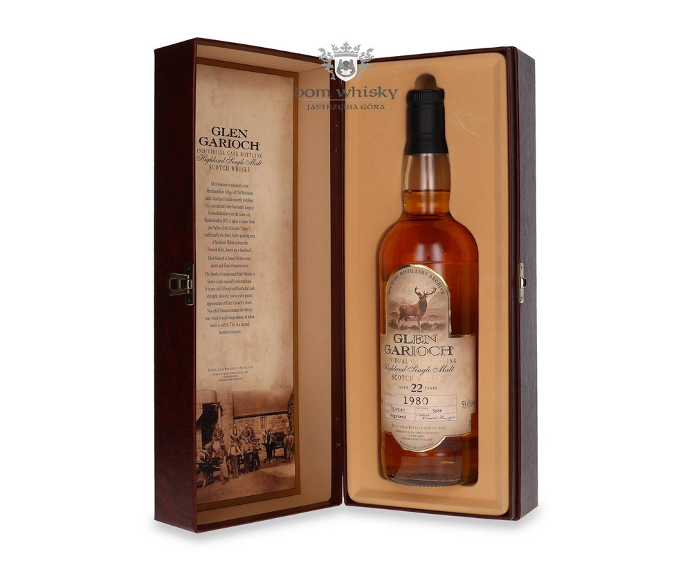 Glen Garioch 1980 Vintage, 22-letni Individual Cask Bottling / 53,6% / 0,7l	