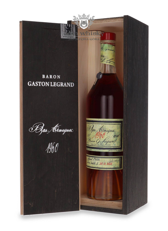 Armagnac Baron Gaston Legrand 1960 ( Bottled 2022) / 40% / 0,7l