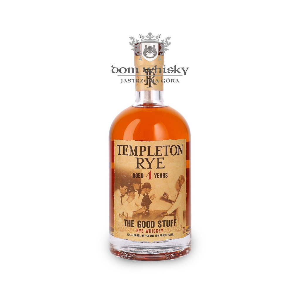 Templeton Rye, 4-letni /American Market/ 45,75% / 0,75l