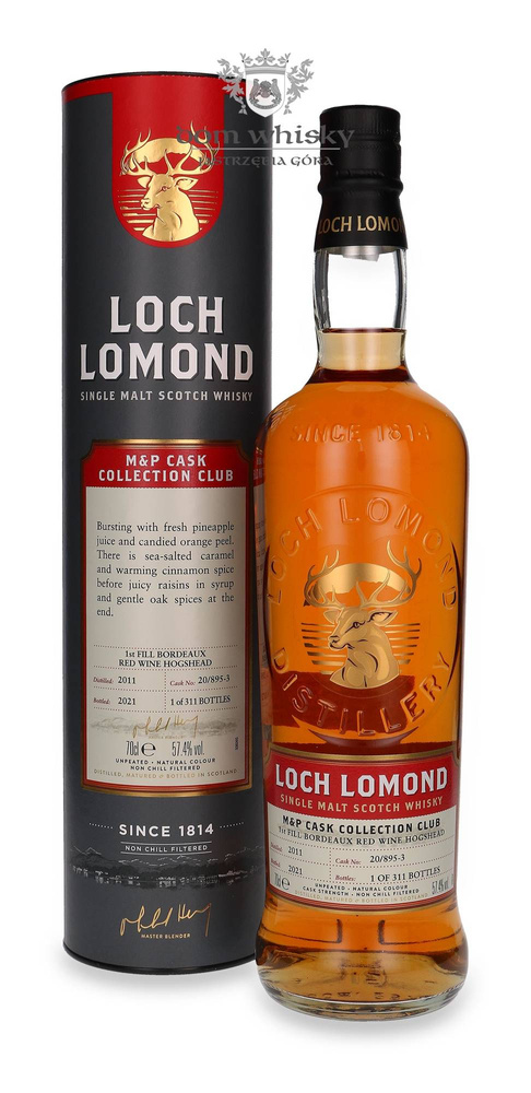 Loch Lomond 2011, (Bottled 2021) M&amp;P Cask Collection Club / 57.4%/ 0.7l