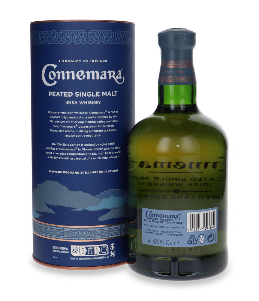 Connemara Distillers Edition / 43% / 0,7l