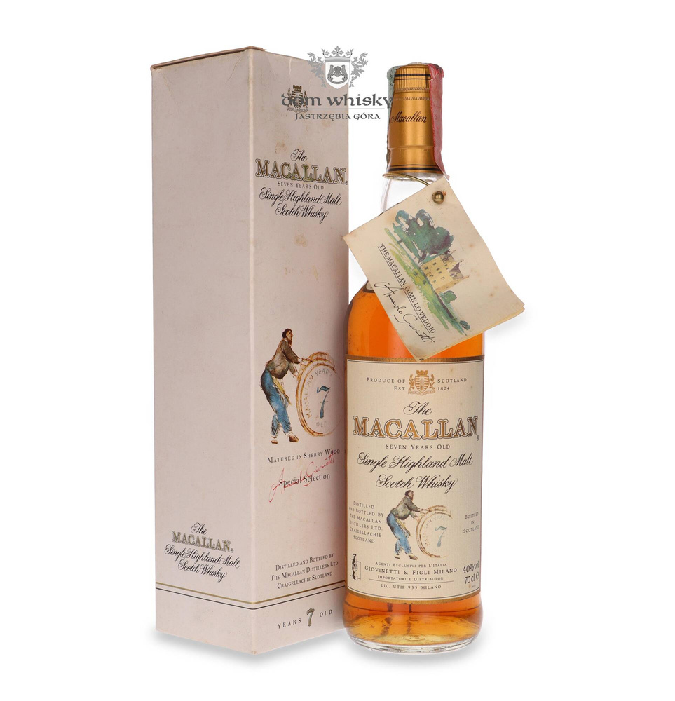 Macallan 7 Year Old Armando Giovinetti / 40% / 0.7l
