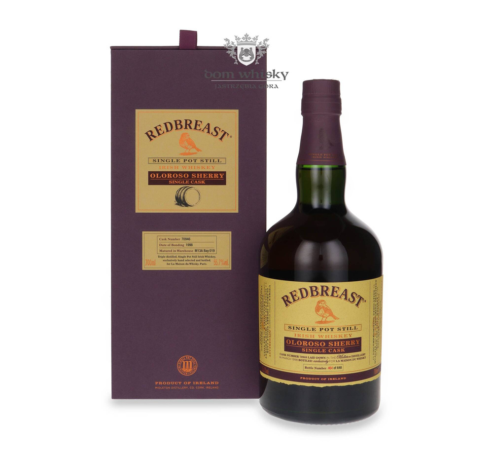 Redbreast 1998 Oloroso Sherry Single Cask (LMDW) / 55,7%/ 0,7l