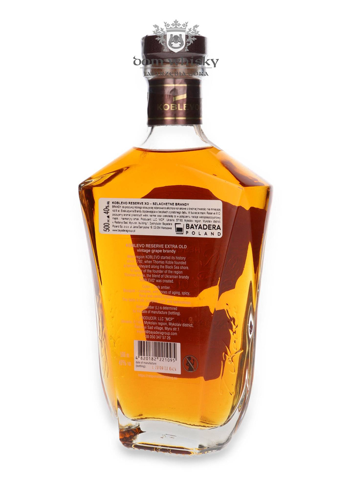 Koblevo Reserve X.O. 8-letni Brandy / 40% / 0,5l