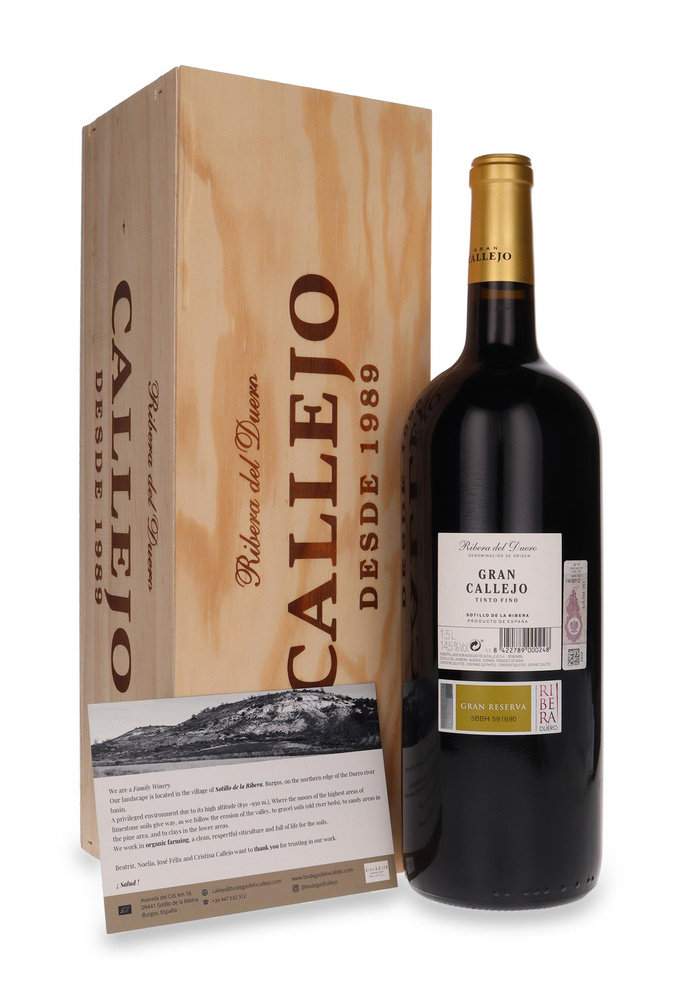Callejo Gran Reserva 2019 / 14.5% / 1.5 L