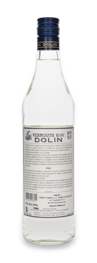 Dolin Blanc Vermouth / 16% / 0.75l