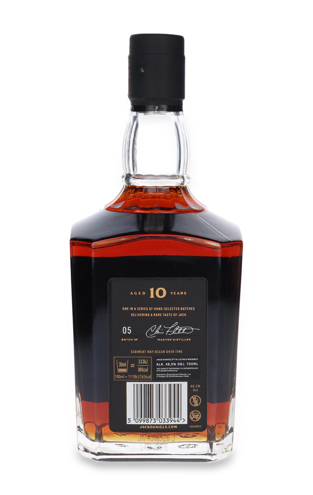Jack Daniel's 10-letni Batch 05 / 48,5% /0,7l