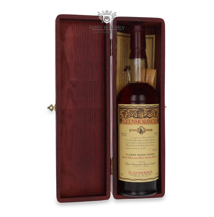 Glenmorangie Claret Wood Finish / 43% / 0,7l