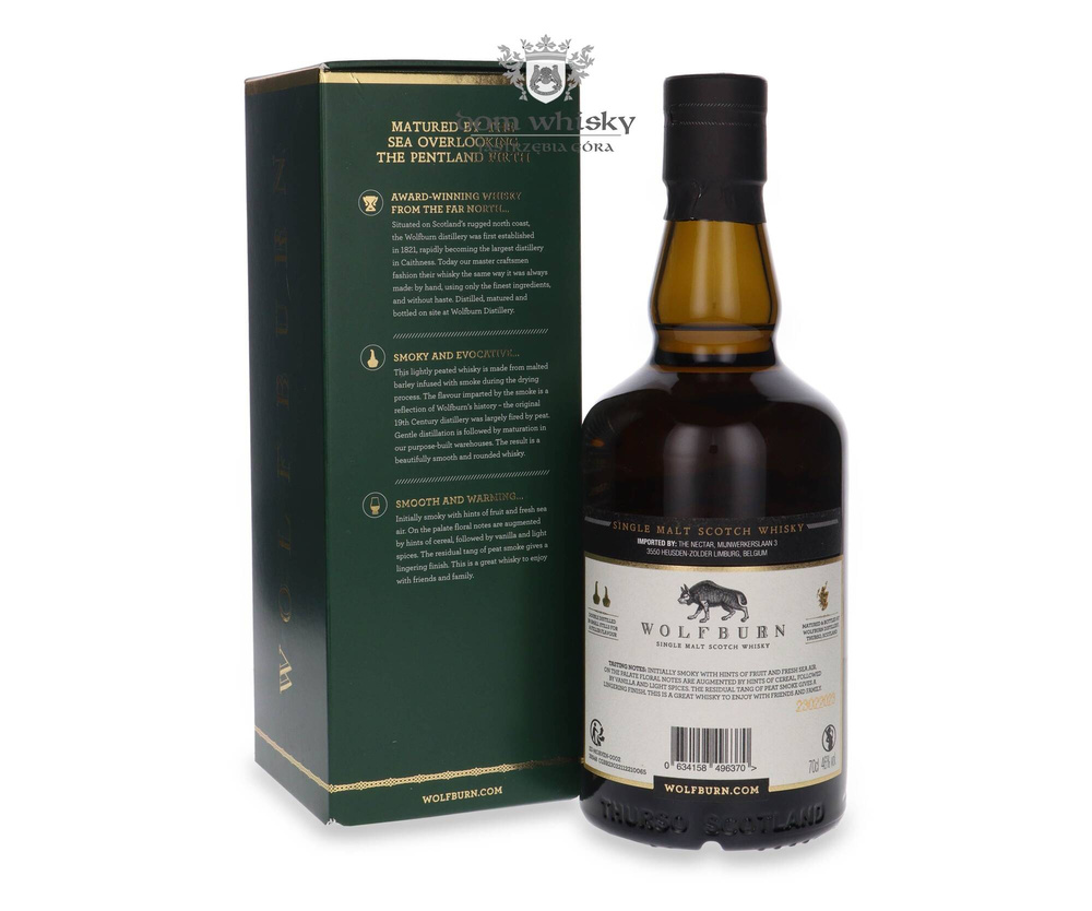 Wolfburn Morven Lightly Peated / 46% / 0,7l