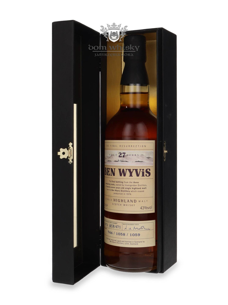 Ben Wyvis 27-letni (Distilled 1972) / 43% / 0,7l