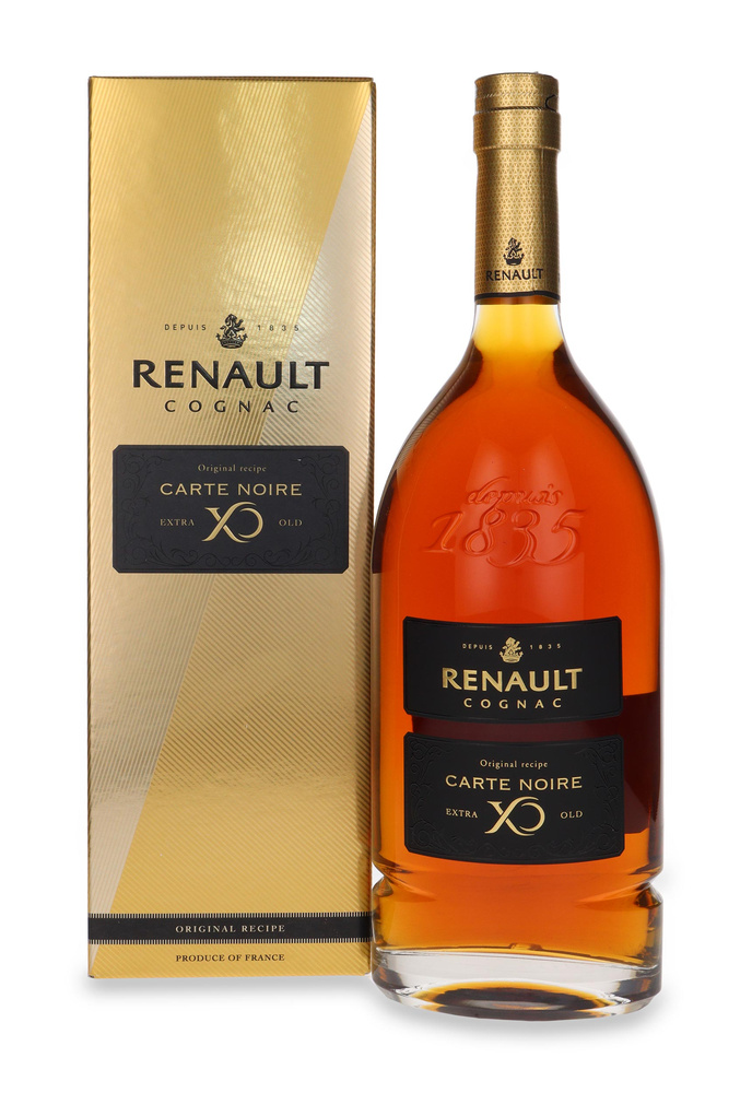 Cognac Renault XO Carte Noire / 40% / 1,0l
