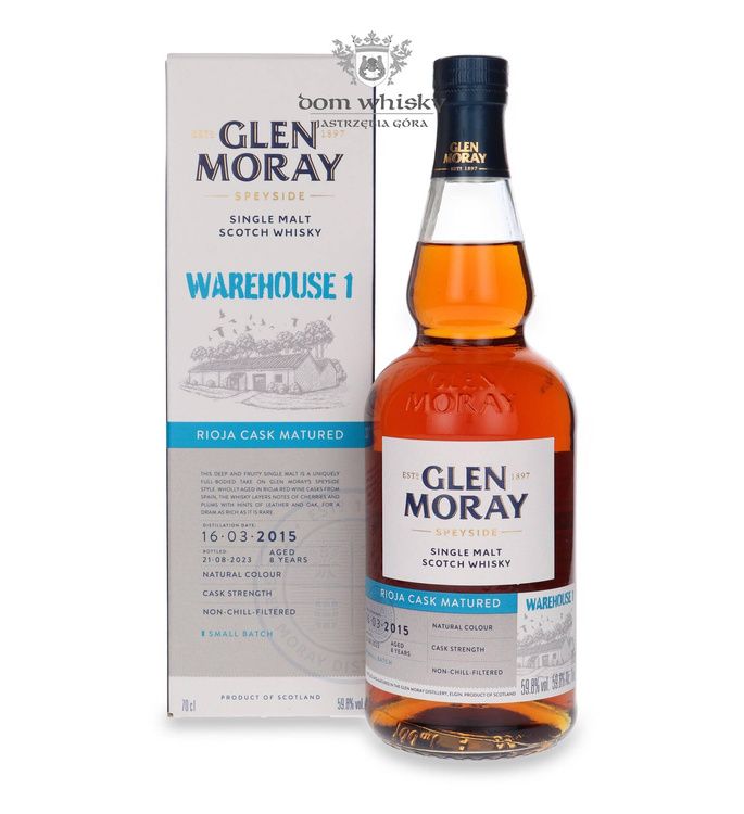 Glen Moray Warehouse 1 Rioja Cask Matured /59,8% /0,7l