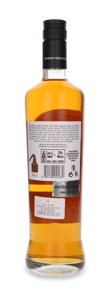 Worthy Park Select Jamaica Rum / 40% / 0.7l
