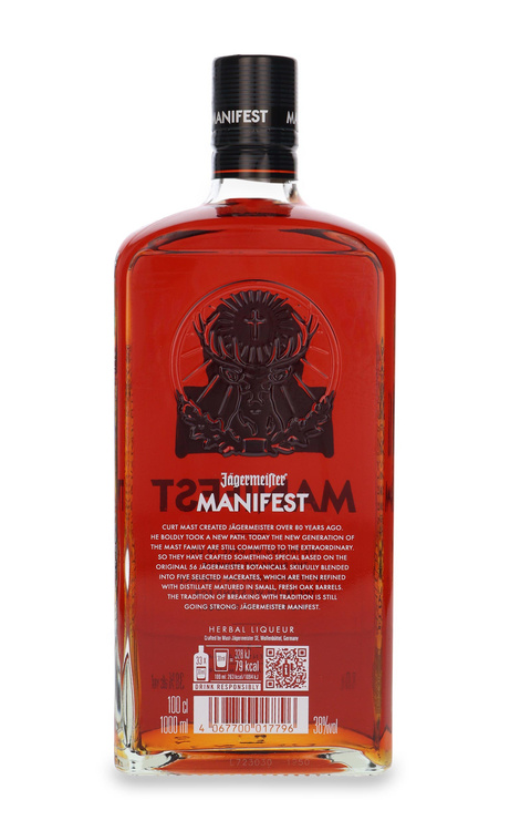 Jagermeister Manifest Double Barrel Matured / 38% / 1,0l