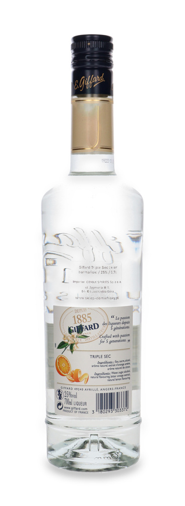 Giffard Parfait Triple Sec bartender's liqueur / 25% / 0.7l