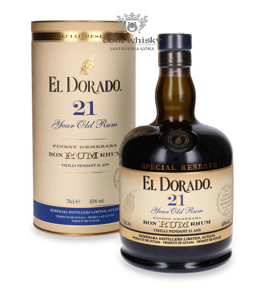 El Dorado Rum 21 letni Special Reserve (Guyana) / 43% / 0,7l