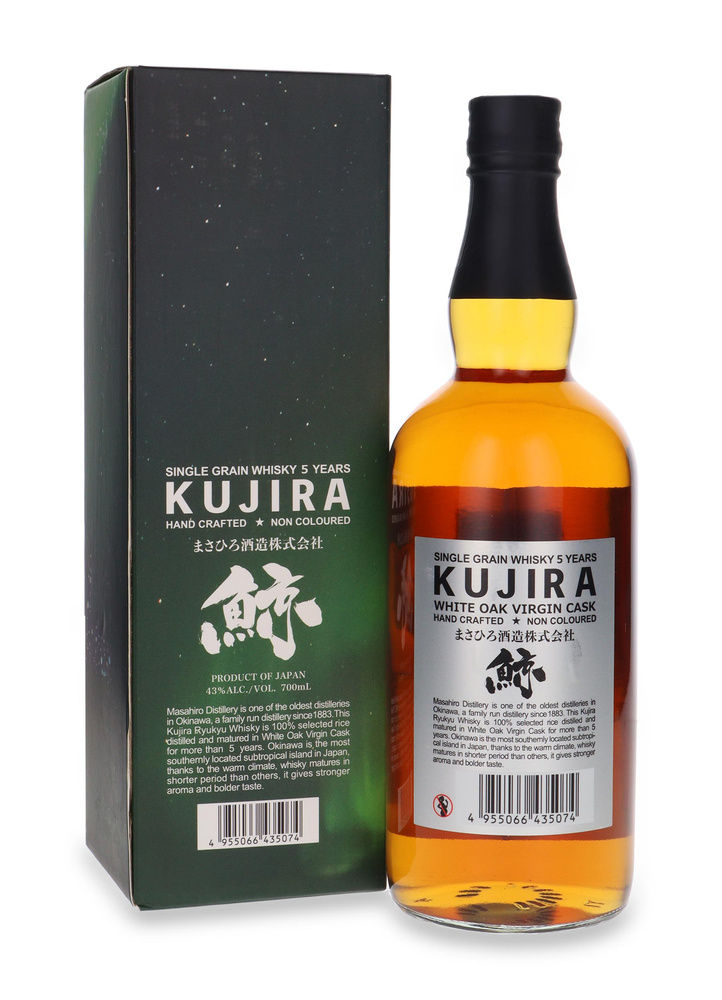Kujira 5-letnia, Ryukyu Whisky White Oak Virgin Cask /43%/ 0,7l