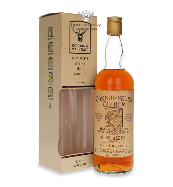 Glen Albyn 1965; Connoisseurs Choice G&M / 40%/ 0,75l