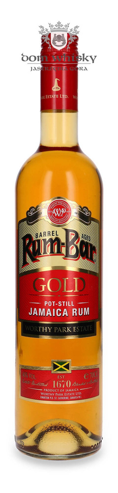 Rum-Bar Gold Barrel Aged Jamaica Rum / 40% / 0,7l