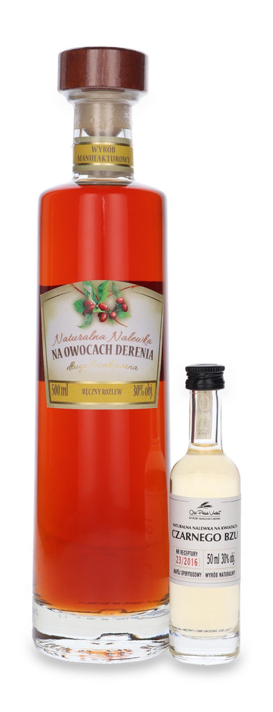 Naturalna Nalewka Na Owocach Derenia / 30% / 0,5l
