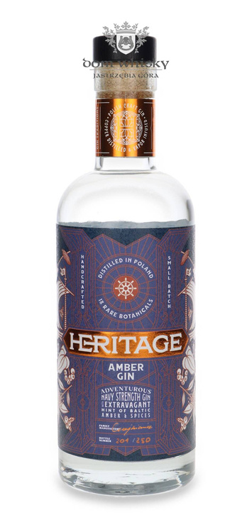 Heritage Amber Gin / Polska / 57% / 0,5l