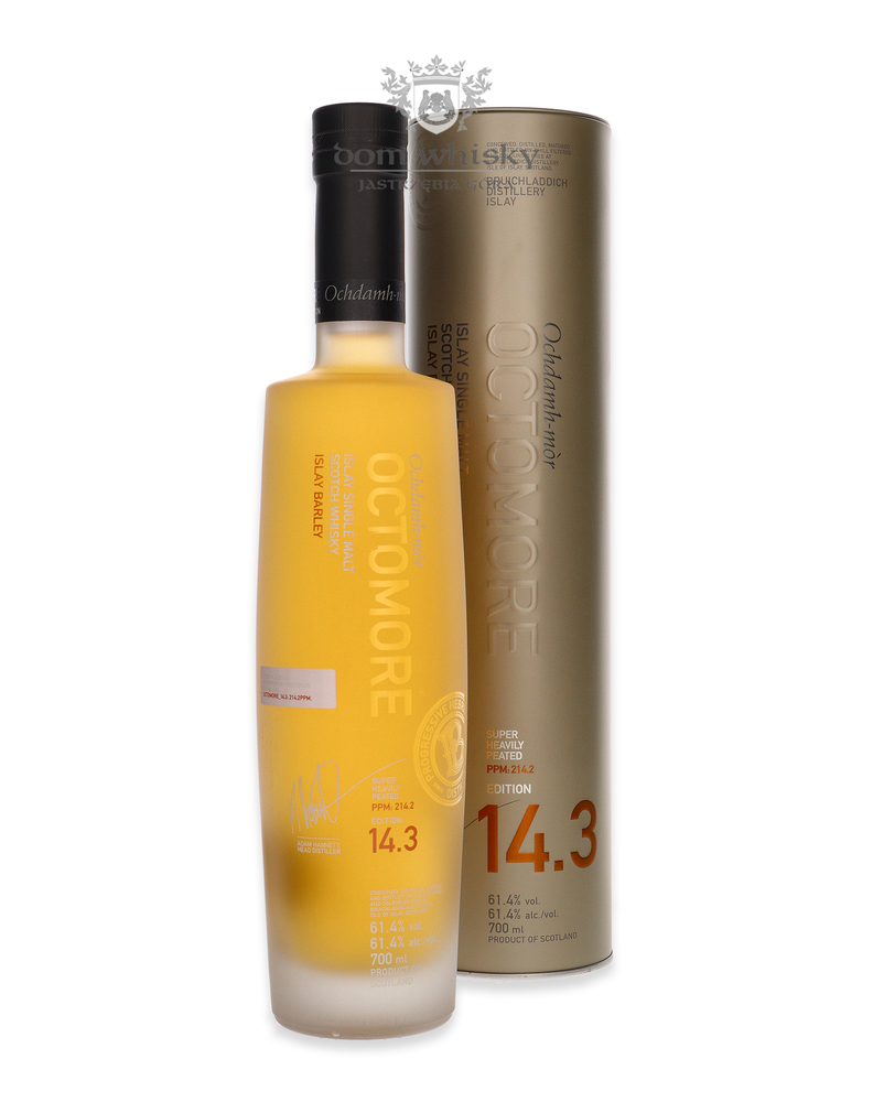 Octomore Edition:14.3 Super Heavily Peated (214.2 ppm) / 61.4%/ 0.7l