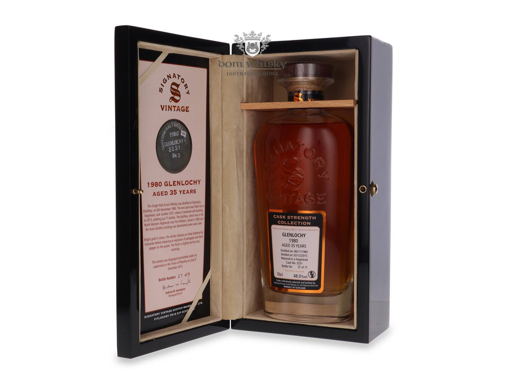 Glenlochy 35 years old (D.1980, B.2015) Signatory Vintage / 48% / 0.7l