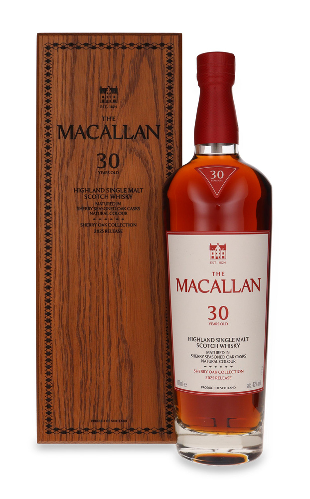 The Macallan 30-letni Sherry Cask (2025 Release) / 43%/ 0,7l