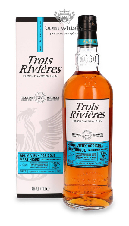 Trois Rivieres Teeling Finish Agricole Rum (Martynika) / 43% / 0,7l