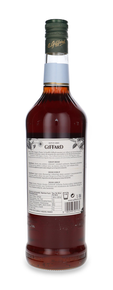 Giffard Irish bartender syrup / 1l