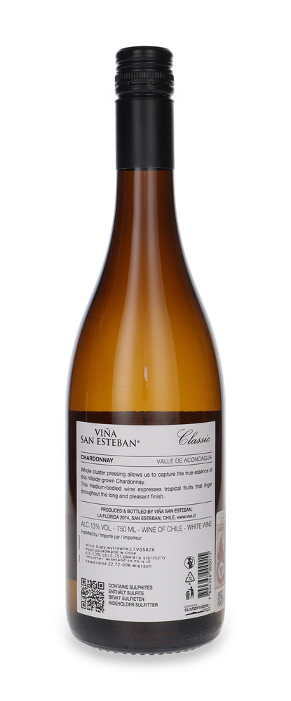 Viña San Esteban Classic Chardonnay 2025 /13%/0,75l