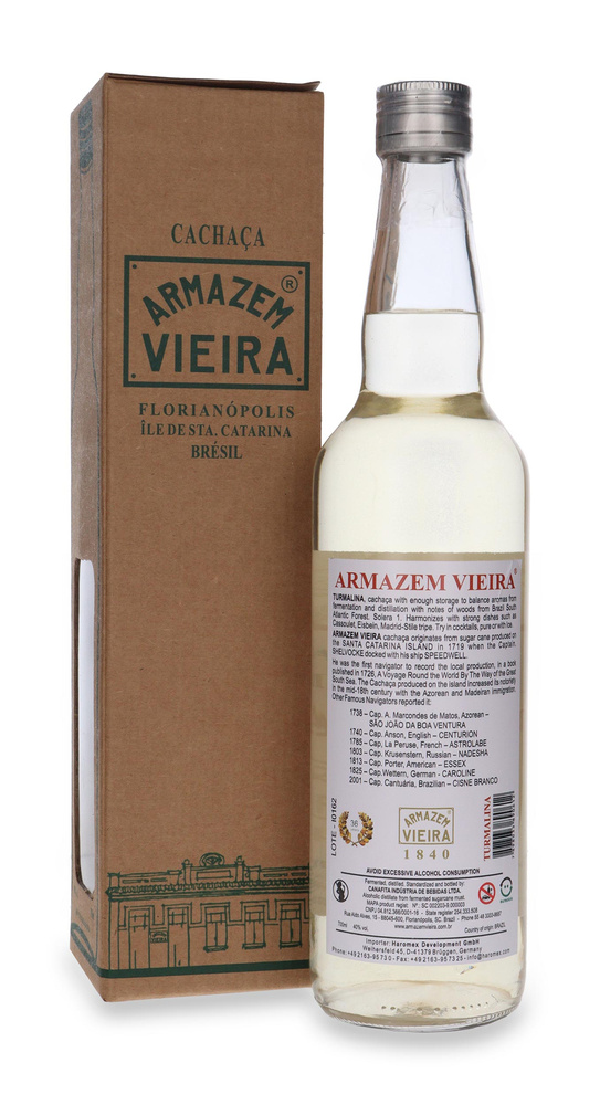 Cachaca Armazem Vieira Turmalina / 40% / 0,7l