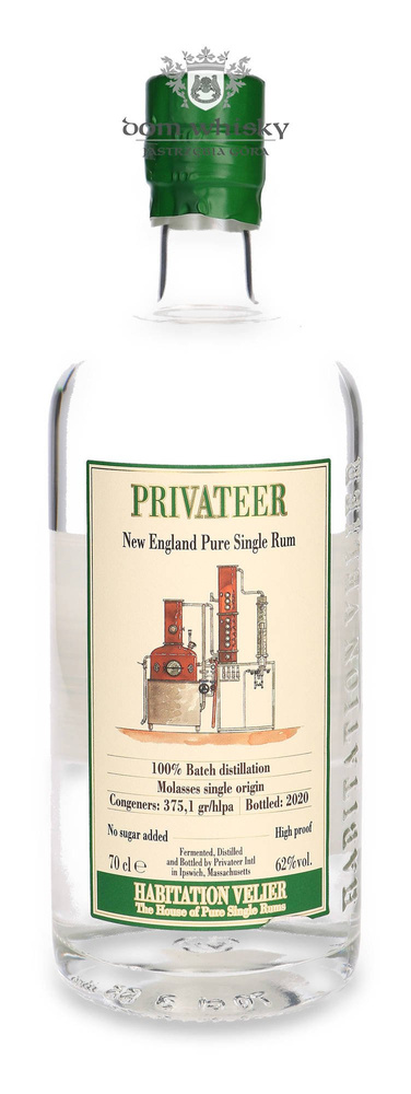 Habitation Velier Privateer White New England Rum / 62% / 0,7l