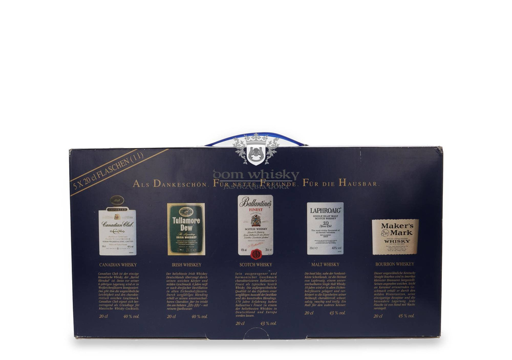 It's Whiskey Time / 40-45% / 5 x 0.2l