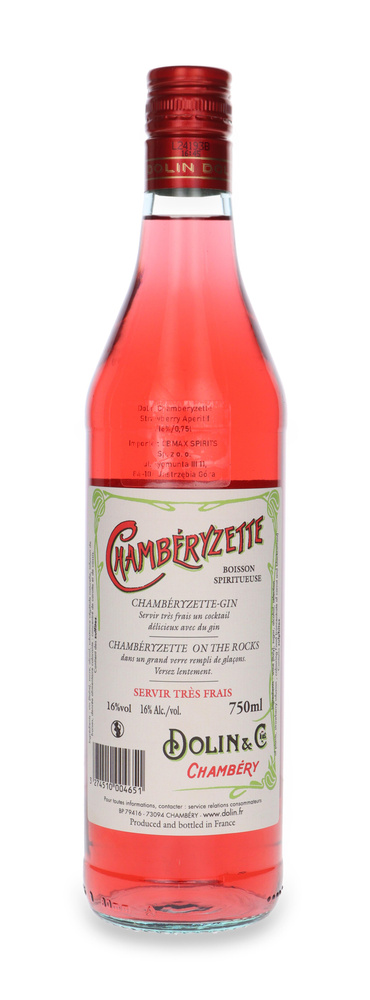 Dolin Chamberyzette Strawberry Aperitif / 16% /0,75l