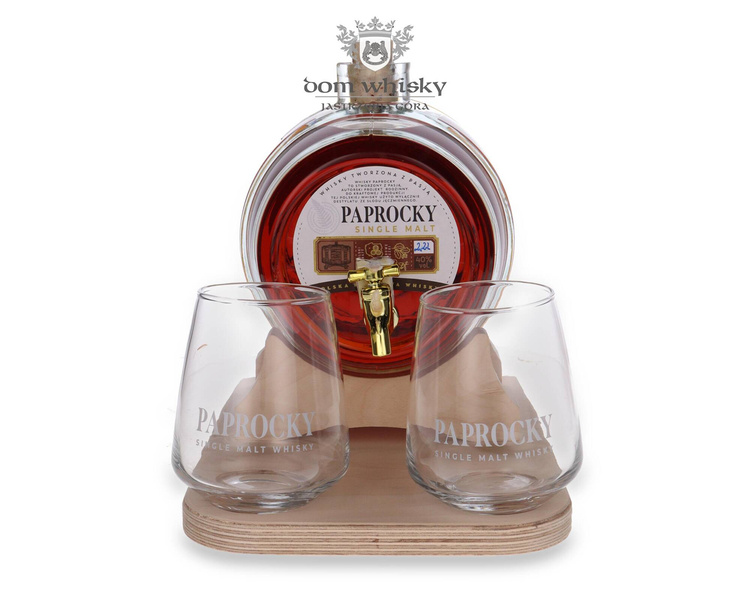 Paprocky Single Malt Beczka / 40% / 2,2l