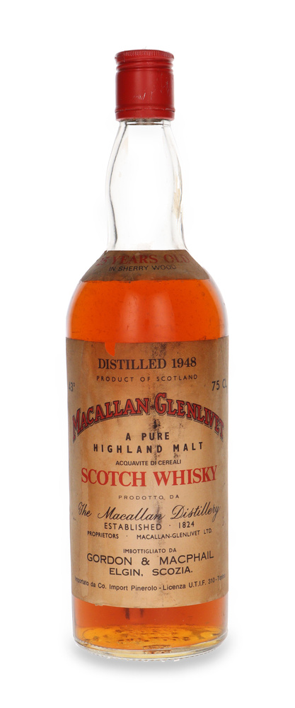 The Macallan-Glenlivet 25 Year Old (Distilled 1948) /43% /0.75l
