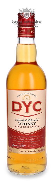 DYC Selected Blended Spanish Whisky / 40%/ 0,7l