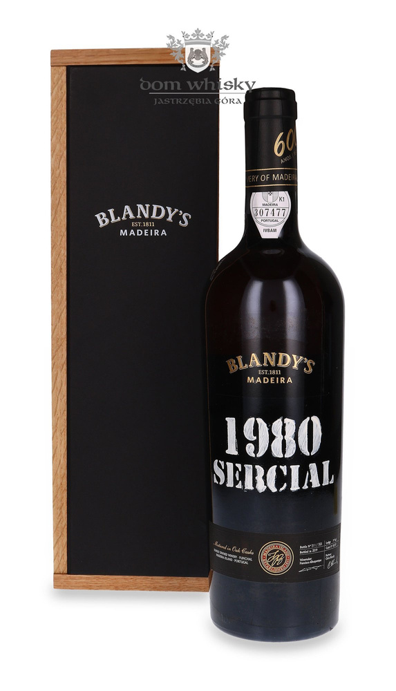 Blandy's 1980 Sercial Madeira (Portugalia) / 21%/ 0,75l
