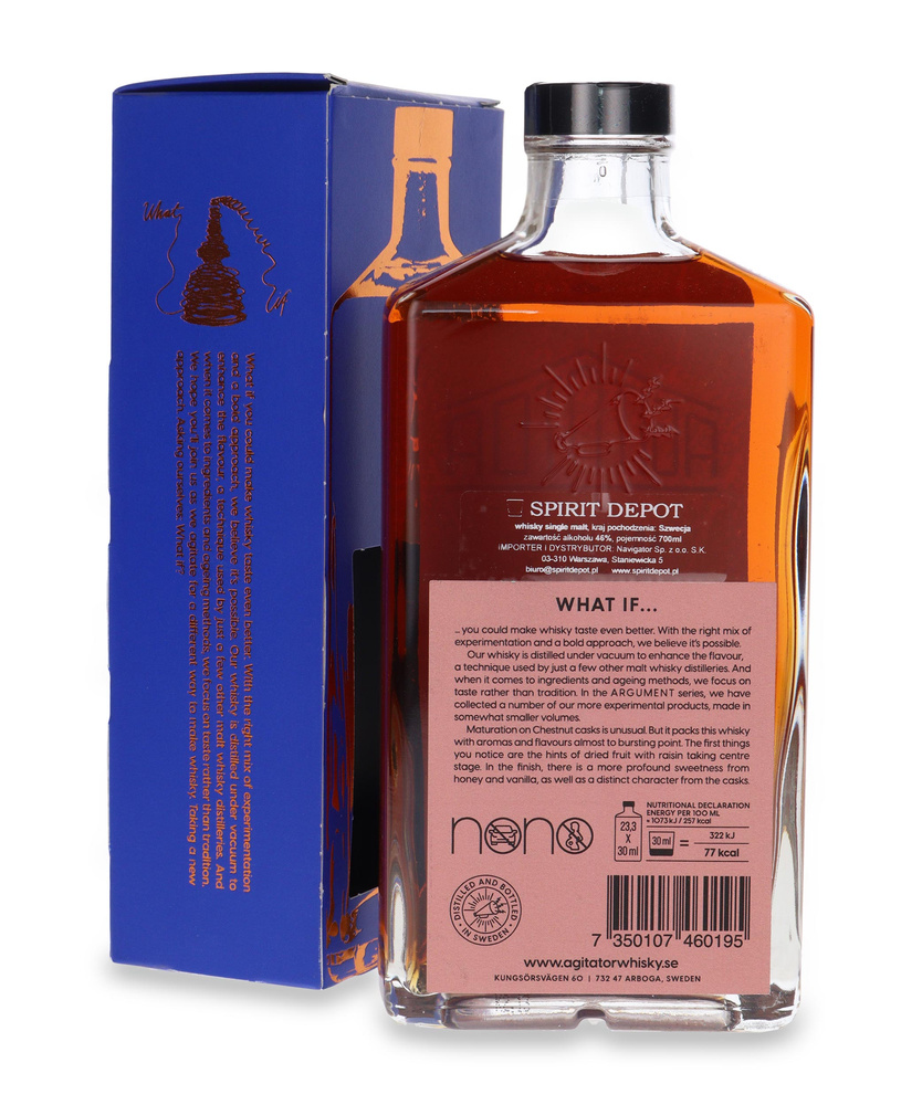 Agitator Argument Kastanj Single Malt Whisky / 46% / 0,7l