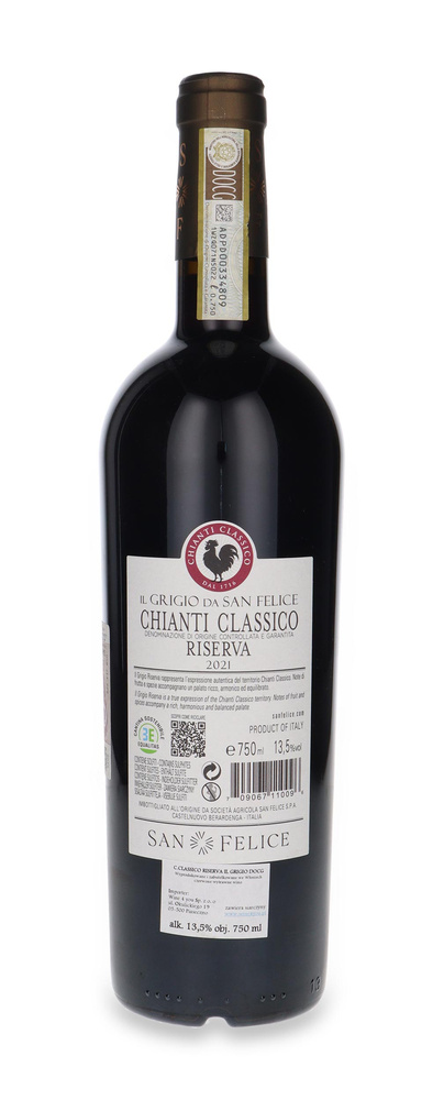 San Felice Chianti Classico Riserva Il Grigio DOCG / 13,5% / 0,75l 