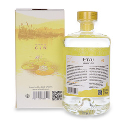 Etsu Handcrafted Double Yuzu Japanese Gin / 43%/ 0.7l