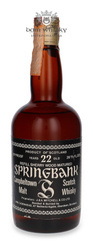 Springbank 22-letni Refill Sherry Wood Matured / 46%/ 0,75l