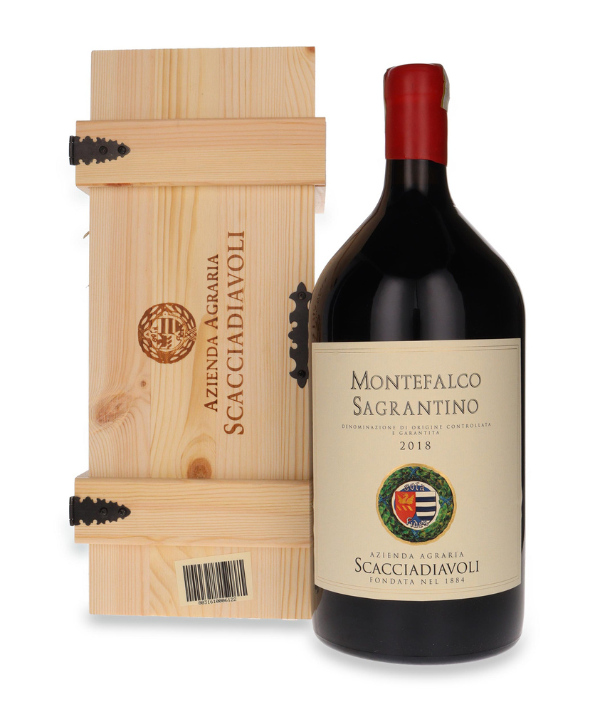 Montefalco Sagrantino 2018 Scacciadiavoli /15,5% / 3,0l