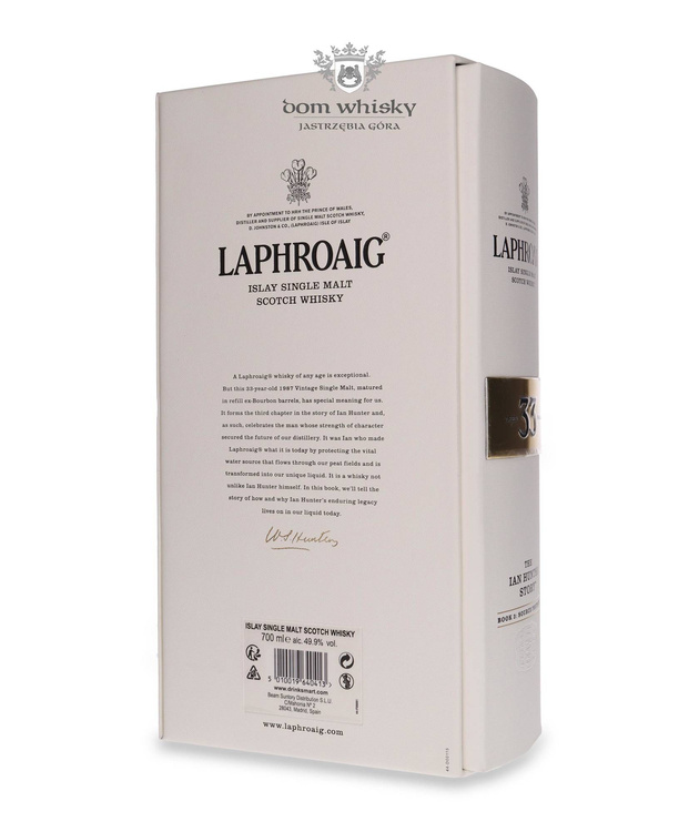 Laphroaig 33-letni The Ian Hunter Story, Book 3 / 49,9%/ 0,7l