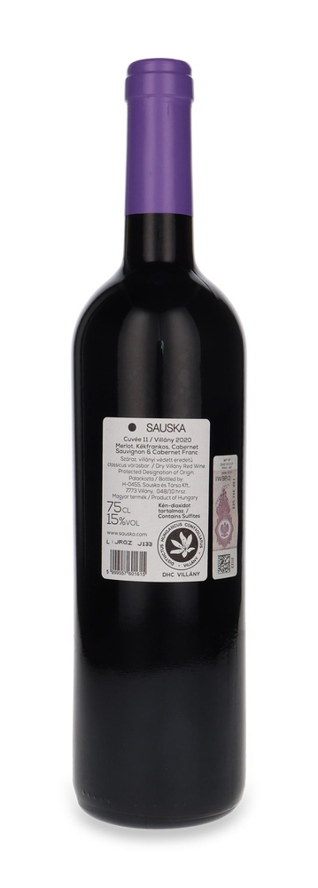 Cuvée 11 Villany 2020 Sauska /15% / 0,75l
